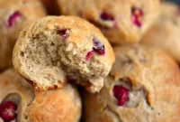Fluffy Cranberry Rolls