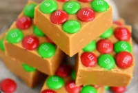Over-the-Top Peanut Butter Fudge with MMs