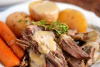 Melt-in-Your-Mouth Pot Roast with Velvety Gravy