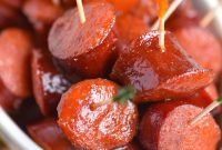 Sweet and Savory Slow Cooker Kielbasa Bites