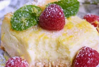 Zesty Lemon Cheesecake Bites