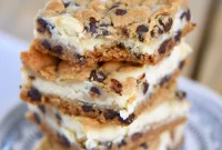 Cookie Dough Cheesecake Squares