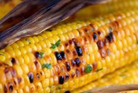 Golden Grilled Corn with Fresh Herb Butter