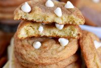 Dreamy White Chocolate Snickerdoodles
