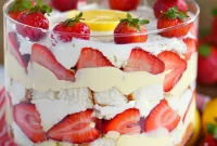 Sunshine Berry Lemon Trifle