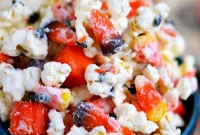 Candy Corn Popcorn Delight