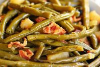 Set-and-Forget Smoky Bacon Green Beans