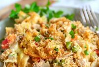 Creamy Dreamy Tuna Noodle Casserole