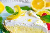 Tangy Lemon Cloud Pie