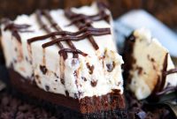 Decadent Chocolate Chip No Bake Cheesecake