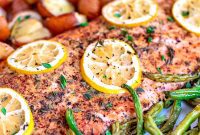 Sweet and Zesty Salmon Bake