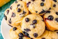 Golden Corn and Berry Muffins
