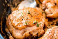 Velvety Mustard Chicken Bake