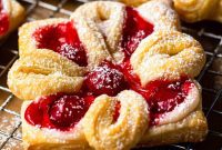 Effortless Cherry Cheese Danish Pastries