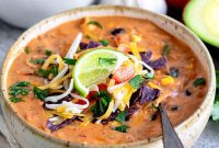 Fiesta Chicken Enchilada Soup