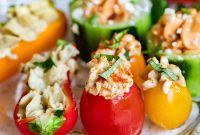 Hummus-Filled Vegetable Delights