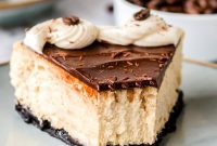 Decadent Espresso Cheesecake
