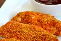 Golden Almond Chicken Tenders