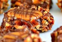 Caramel Pecan Turtle Thumbprints