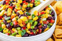 Vibrant Black Bean and Corn Salsa