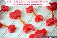 Cupid’s Arrows with Homemade Gumdrops