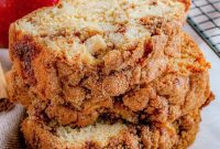 Golden Apple Cinnamon Swirl Loaf