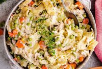 Savory Chicken Noodle Comfort