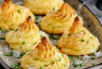 Golden Potato Swirls