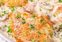 Tender Chicken in Velvety Cream Sauce