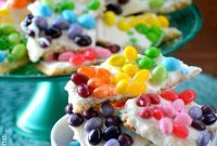 Kaleidoscope Cookie Bark