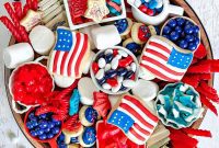Red, White & Blue Grazing Board