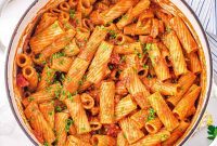 One Pot Chorizo Pasta