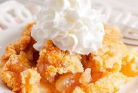 Golden Apple Cobbler Delight