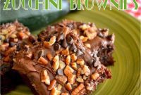 Fudgy Zucchini Brownies
