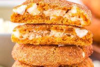 Pumpkin Spice Cheesecake Snickerdoodles