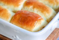 Fluffy Folded Dinner Rolls