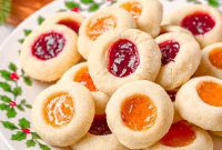 Classic Thumbprint Cookies