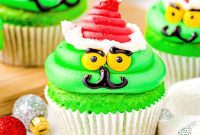 Heart-Growing Grinch Cupcakes