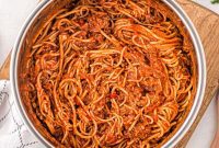 Effortless Instant Pot Spaghetti