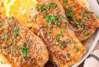 Glazed Honey Garlic Pork Chops
