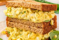 Creamy Golden Egg Salad