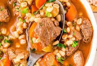 Hearty Beef Barley Stew
