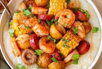 Cajun Sheet Pan Shrimp Bake
