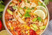 Fiesta Chicken Taco Soup