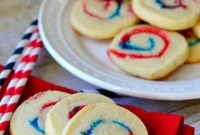 Patriotic Firework Cookies