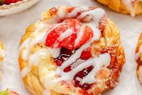 Strawberry Danish Delights