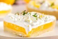Zesty Lemon Cloud Tart