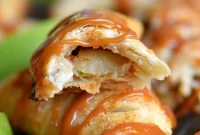 Flaky Caramel Apple Pockets