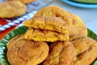 Autumn Pumpkin Snickerdoodles