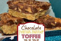 Peanut Butter Toffee Chocolate Dream Bars